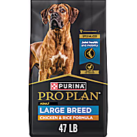 Purina Pro Plan High Protein Digestive Health Chicken and Rice Formula Large Breed Dry Dog Food