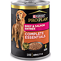 Purina Pro Plan Grain Free Classic Beef and Salmon Entree Dog Food