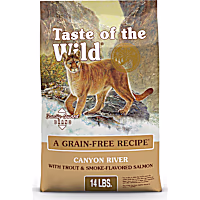 Taste of the Wild Canyon River Grain-Free with Trout & Smoke-Flavored Salmon Dry Cat Food