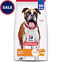 Hill's Science Diet Adult Light with Chicken Meal & Barley Dry Dog Food