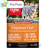 ORIJEN Original Recipe Grain Free High Protein Premium Dry Cat Food