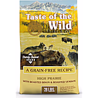 Taste of the Wild High Prairie Adult High Protein Grain-Free Recipe with Roasted Bison & Roasted Venison Dry Dog Food