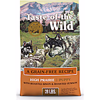 Taste of the Wild High Prairie Grain-Free Dry Puppy Food with Roasted Bison & Roasted Venison