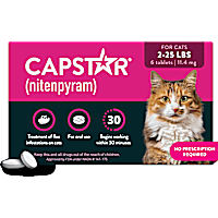 Capstar Flea Tablets for Cats 2-25 lbs.