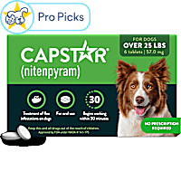 Capstar Flea Tablets for Dogs over 25 lbs.