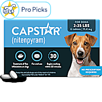 Capstar Flea Tablets for Dogs 2-25 lbs.