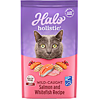 Halo Holistic Complete Digestive Health Wild-caught Salmon & Whitefish Recipe Adult Dry Cat Food