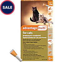 Advantage Multi Topical Solution for Cats 5.1 to 9 lbs