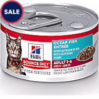 Hill's Science Diet Adult Ocean Fish Entree Canned Cat Food