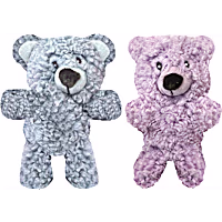 Multipet Aromadog Calming Bear Shaped Fleece Plush Assorted Dog Toy