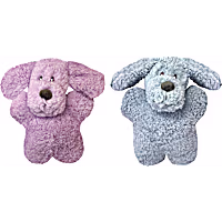 Multipet Aromadog Calming Dog Shaped Fleece Plush Assorted Dog Toy