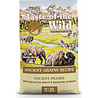 Taste of the Wild Ancient Prairie High Protein Recipe with Roasted Bison, Roasted Venison & Ancient Grains Dry Dog Food