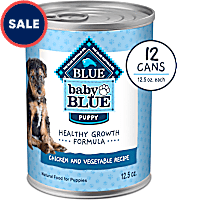 Blue Buffalo Baby Blue Turkey & Vegetable Healthy Growth Wet Puppy Food