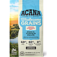 ACANA Wholesome Grains Limited Ingredient Duck & Pumpkin Recipe Dry Dog Food