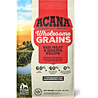 ACANA Wholesome Grains Red Meat & Grains Beef Pork & Lamb Recipe Dry Dog Food