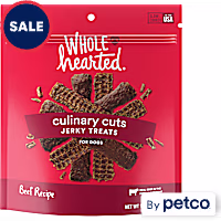 WholeHearted Culinary Cuts Beef Recipe Jerky Dog Treats