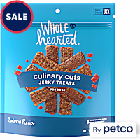 WholeHearted Culinary Cuts Salmon Recipe Jerky Dog Treats