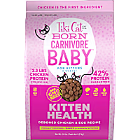 Tiki Cat Born Carnivore Baby Kitten Health Deboned Chicken & Egg Dry Cat Food