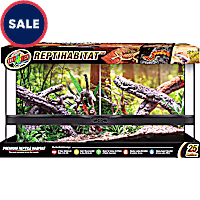 Zoo Med Double Door Naturalistic Terrarium, 30" L X 12" W X 16" H