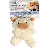 Multipet Aromadog Flattie Pig Senior Dog Toy