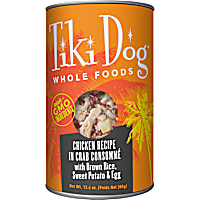 Tiki Dog Whole Foods Chicken Recipe in  Crab Consomme Wet Dog Food