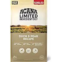 ACANA Duck & Pear Recipe Singles Limited Ingredient Grain Free High Protein Dry Dog Food