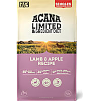 ACANA Lamb & Apple Recipe Singles Limited Ingredient Grain Free High Protein Dry Dog Food
