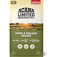 ACANA Pork & Squash Recipe Singles Limited Ingredient Grain Free High Protein Dry Dog Food