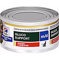 Hill's Prescription Diet m/d GlucoSupport Chicken & Liver Stew Wet Cat Food
