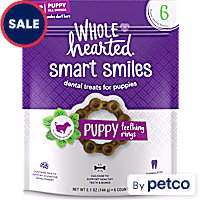 WholeHearted Smart Smiles Dental Treats for Puppies
