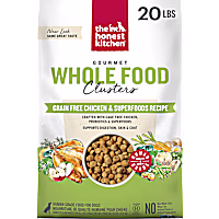 The Honest Kitchen Gourmet Whole Food Clusters Grain Free Chicken & Superfoods Recipe Dog Food