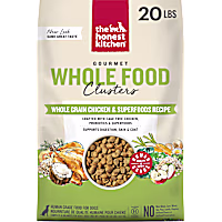 The Honest Kitchen Gourmet Whole Food Clusters Whole Grain Chicken & Superfoods Recipe Dog Food