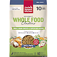 The Honest Kitchen Gourmet Whole Food Clusters Whole Grain Chicken & Superfoods Recipe Small Breed Dog Food
