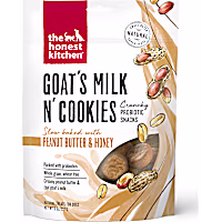 The Honest Kitchen Goat's Milk N' Cookies: Slow Baked with Peanut Butter & Honey Dog Treats