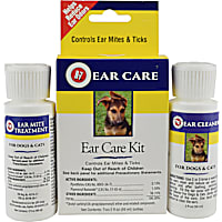Miracle Care R-7 Ear Mite Treatment Kit for Dogs