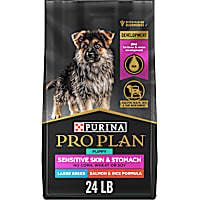 Purina Pro Plan Sensitive Skin & Stomach, Salmon & Rice Formula Large Breed Dry Puppy Food