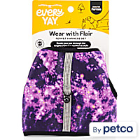 EveryYay Wear With Flair Galaxy-Print Ferret Harness and Leash