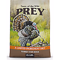 Taste of the Wild PREY Turkey All Life Stages High Protein Limited Ingredient Recipe Dry Dog Food