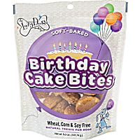 The Lazy Dog Cookie Co. Birthday Cake Bites Vanilla with Confetti Sprinkles Soft-Baked Dog Treats