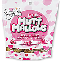The Lazy Dog Cookie Co. Mutt Mallows Strawberry Smoochies Soft-Baked Dog Treats