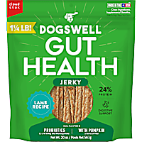 Dogswell Gut Health Lamb Jerky Dog Treats