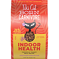 Tiki Cat Born Carnivore Indoor Health Chicken & Turkey Meal Dry Cat Food