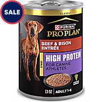 Purina Pro Plan Sport High Protein Beef and Bison Entree Wet Dog Food