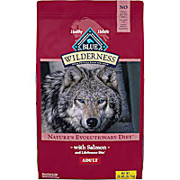 Blue Buffalo Blue Wilderness Natural Adult High Protein Grain Free Salmon Dry Dog Food