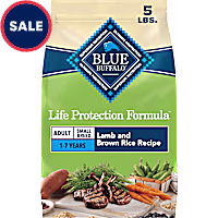 Blue Buffalo Life Protection Formula Lamb & Brown Rice Small Breed Dry Dog Food