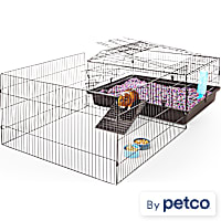 EveryYay Guinea Pig Habitat With Play Yard