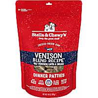 Stella & Chewy's Freeze Dried Raw Dinner Patties High Protein Venison Blend Recipe Dry Dog Food