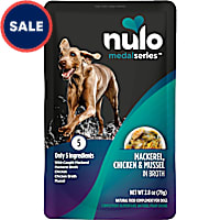 Nulo MedalSeries Mackerel, Chicken & Mussel in Broth Wet Dog Food Toppers