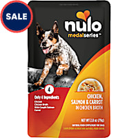 Nulo MedalSeries Chicken, Salmon & Carrot in Broth Wet Dog Food Toppers