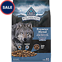 Blue Buffalo Blue Wilderness Premier Blend with Meaty Cuts Adult Chicken Dry Dog Food